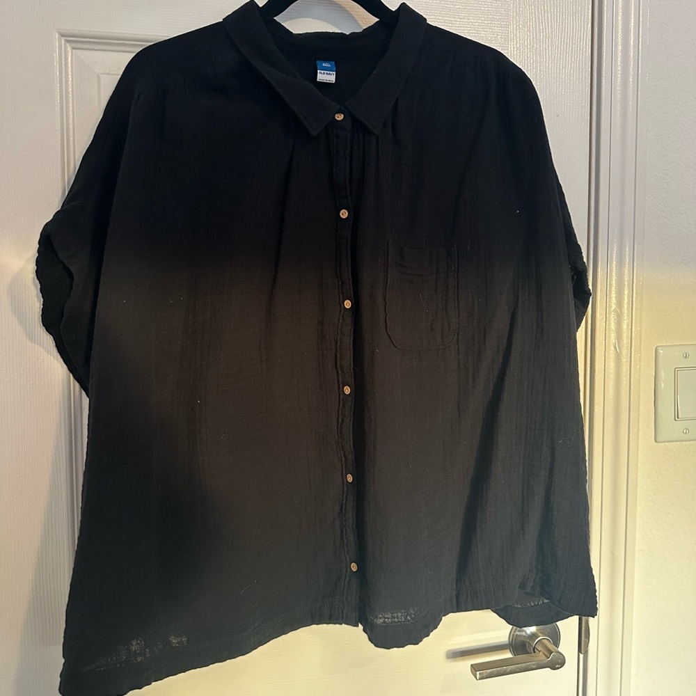 H&M button up blouse